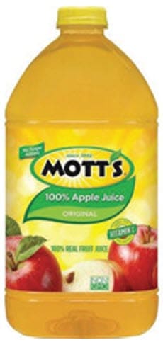 Mott’s brand juice
