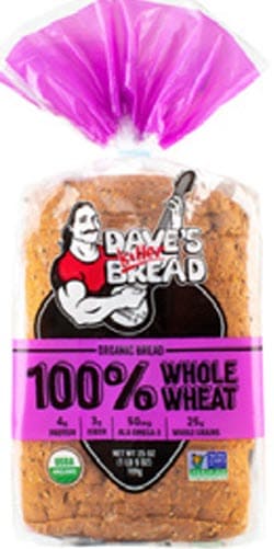 Dave’s Killer Bread 100% Whole Wheat - 25 ounce