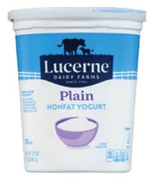 Lucerne brand yogurt