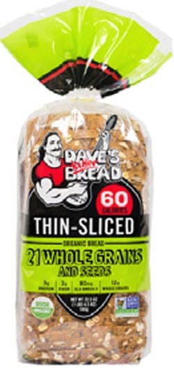 Dave’s Killer Bread Thin Sliced 21 Whole Grains and Seeds - 20.5 ounce
