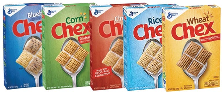 Chex brand cold cereal