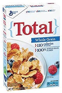 Total brand cold cereal