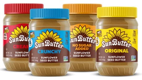 SunButter brand seed butters