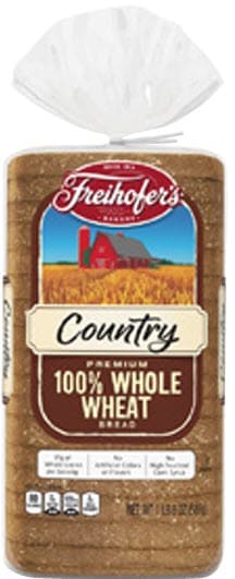 Freihofer’s Country Premium 100% Whole Wheat Bread - 24 ounce