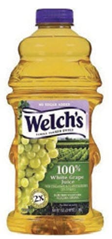 Welch’s brand juice