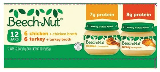 Beech-Nut brand Variety Pack of baby food