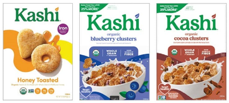 Kashi brand cold cereal