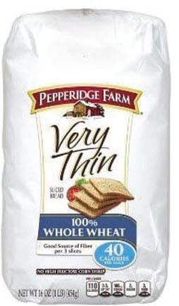 Pepperidge Farm 100% Whole Wheat Very Thin - 16 ounce