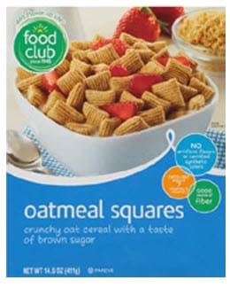 Food Club brand cold cereal