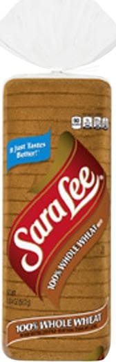 Sara Lee 100% Whole Wheat - 20 ounce
