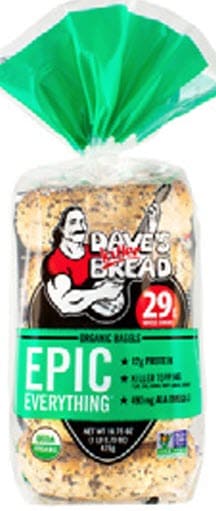 Dave’s Killer Bread EPIC Everything Bagels - 16.75 ounce