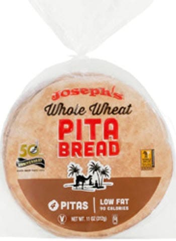 Joseph’s Whole Wheat Pita - 11 ounce