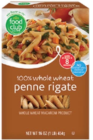 Food Club pasta