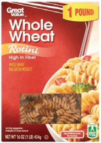 Great Value pasta