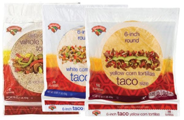 Hannaford tortillas