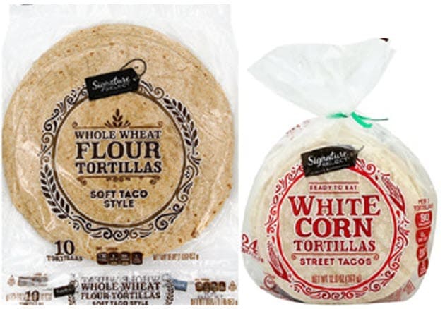 Signature Select tortillas