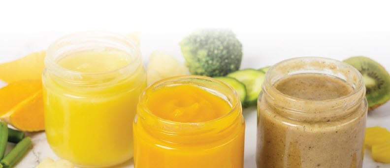 jars of baby food