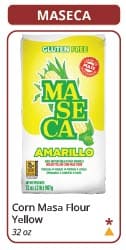 Brand of corn masa flour
