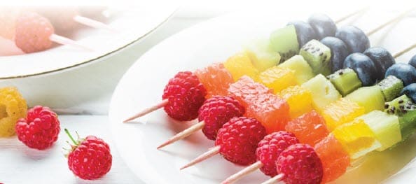 Fruit kabobs