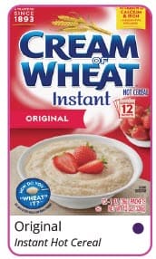 CREAM OF WHEAT CEREAL