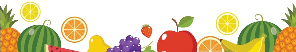 Decorative fruits and vegetables