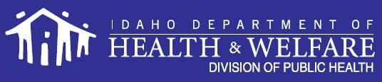 Idaho Department of Health and Welfare, Division of Public Health logo.