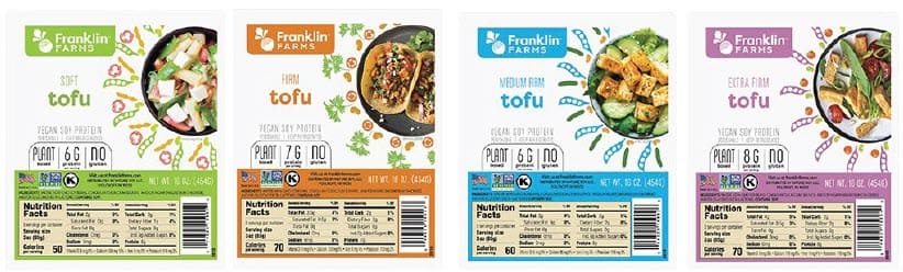 Franklin Farms brand tofu