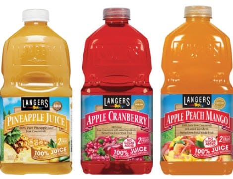 Langers brand100% juice