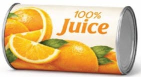 Any brand frozen orange juice