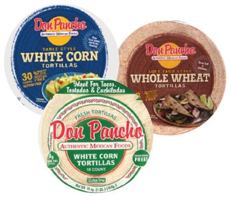 Don Pancho brand tortillas