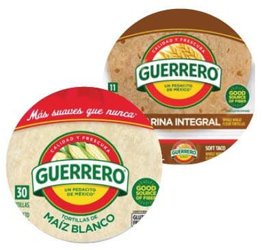 Guerrero brand tortillas