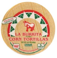 La Burrita brand tortillas
