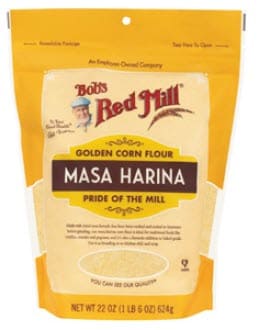 Bob’s Red Mill brand corn masa