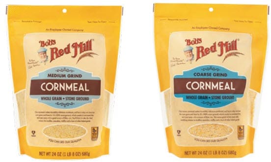 Bob’s Red Mill brand corn meal