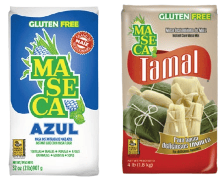 Maseca brand Azul or Tamal