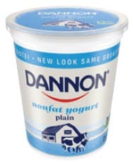 Dannon brand non fat yogurt