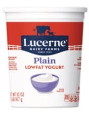 Lucerne brand yogurt