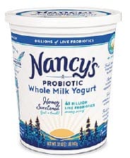 Nancy’s brand yogurt
