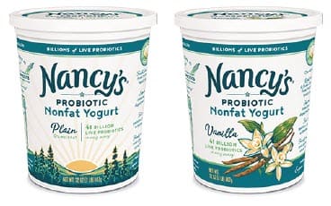 Nancy’s brand yogurt