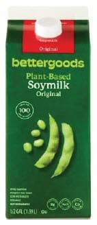 Bettergoods brand soymlk